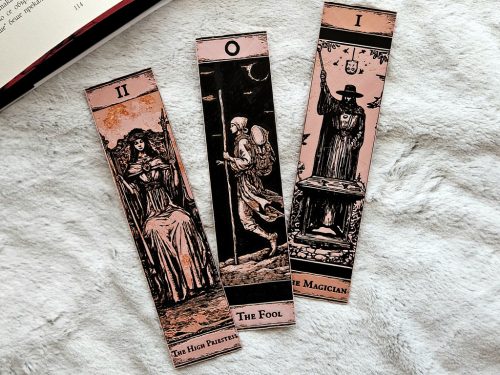Tarot kártya 0-I-II - Könyvjelző